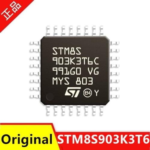 STM8S903K3T6C STM8S103K3T6c/k3t6c 8-bit， STM8S903K3T6C STM8S903 LQFP-32 In Stock，8-bit microcontroller