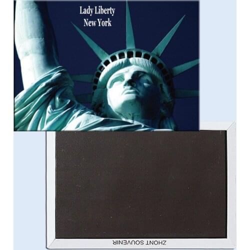 Lady Liberty, New York, Magnetic refrigerator stickers, tourist souvenirs, small gifts 24804
