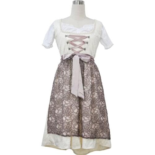 Women Beer Girl Maid Outfit Sexy German Dirndl Oktoberfest Costumes Bavarian Halloween Carnival Party Lolita Fancy Dress