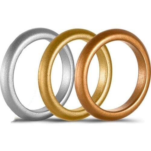 3mm Thin Silicone Ring For Women Wedding Rings Sports Hypoallergenic Rubber Finger Ring anello uomo gomma Size 4 5 6 7 8