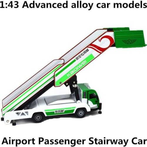 1 :43 Advanced alloy car models,high simulation airport passenger stairway car,metal diecasts,toy vehicles,free shipping
