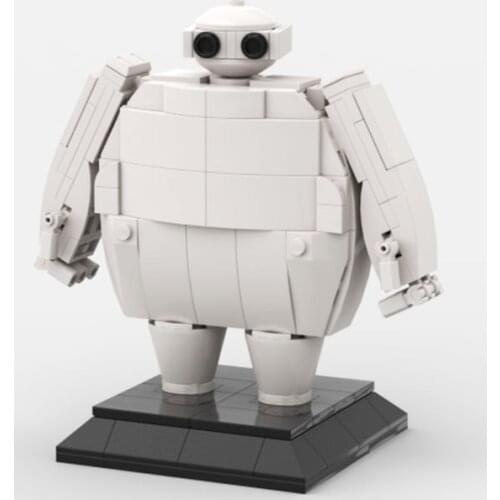 216pcs Kid Gift And Educational Toys For Children Big Hero 6 Baymax Model Building Blocks Moc Brick