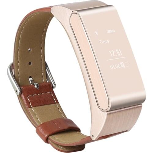 2in1 Smart Bracelet Talk Band with Detachable Bluetooth Earphone Support Pedometer wristband Sleep Monitor for Android IOS