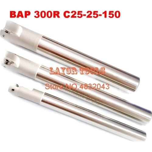 BAP 300R C25-25-150 Milling tool,Milling cutter,Face Mill Shoulder Cutter For Milling Machine,BAP300R match for APMT1135 Inserts