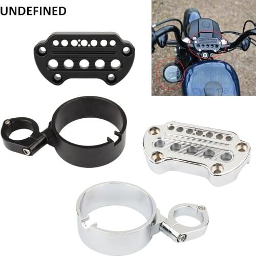 Motorcycle Side Mount Speedometer Bracket Relocation Cover Odometer Housing Case Cover For Harley Sportster Iron 883 XL1200 883