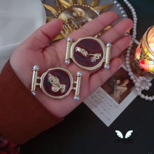 2019 Rushed Broche Pin Brooches For Women Jewelry In Europe And The Brooch Michelangelo Genesis Durer Prayer Hand Painting