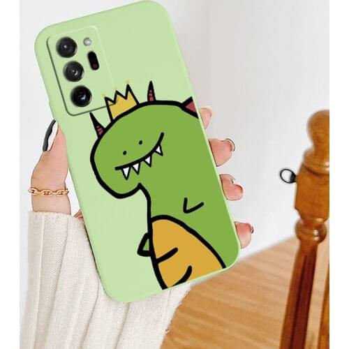 Funny Dinosaur Case For Samsung Galaxy A72 A52 A42 A32 A22 A21S A02S A12 A02 A71 A51 A41 A31 Ultra Thin Soft Phone Cover Case