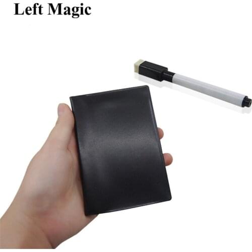 1 Set Star Center Shif Heart Phase Printing Super 2 Magic Tricks Pen Notebook Close Up Stage Props Magician Gimmick Mentalism