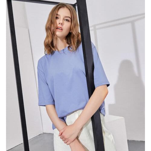 Tee Shirt 11 Colors Basic Pure Cotton T Shirt Women Casual O-neck Harajuku Summer Top Korean Hipster White Tshirt S-L Tops