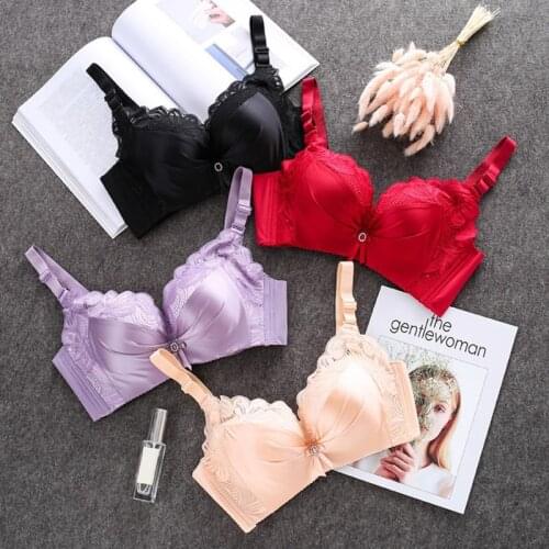 Sexy Lace Bra Set Push Up 2019 New Women Lace Stitching Briefs Lingerie Ladies Underwear Bras Set
