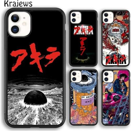 Krajews Akira 1988 Film Anime soft Phone Case Cover For iPhone 5s SE 2020 6s 7 8 plus X XS XR 11 12 mini pro max coque Shell