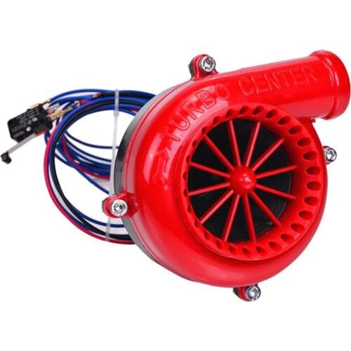 Car Fake Dump Electronic Turbo Blow Off Hooter Valve Analog Sound ABS Plastic 4 Wires Connection System Automobiles Accessories