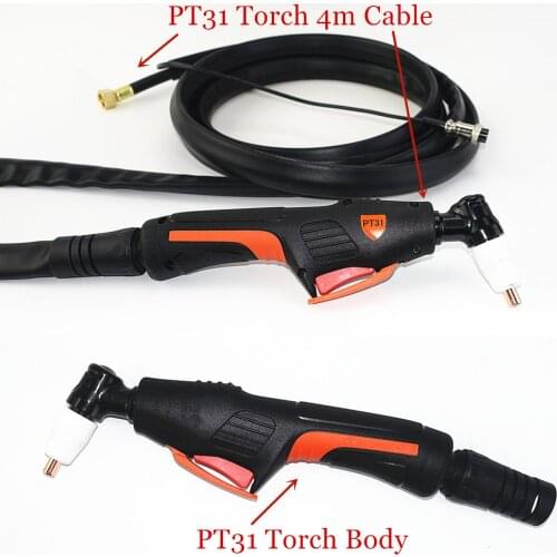 Professional PT31 Plasma Cutting Torch PT-31 Torch Inverter Plasma Cutter for 30-50A Air Cooled Plasma Cutting Machine
