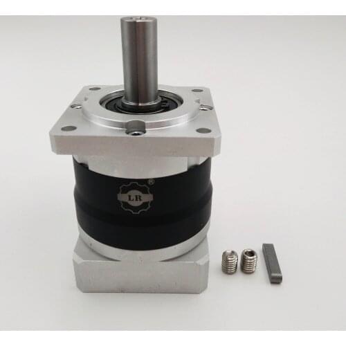 Industrial CNC Textile Machinery Gear Rotating Speed Radio 10:1 Planetary Gearbox Reducer for NEMA 42 Servo Motor LRF120-10 New