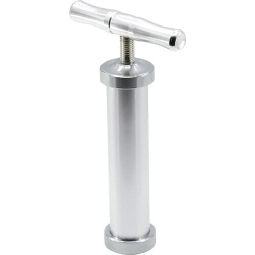 Straight Type Pollen Punch Metal Cigarette Grinding Device T-shaped Cigarette Pressing Smoking Accessories