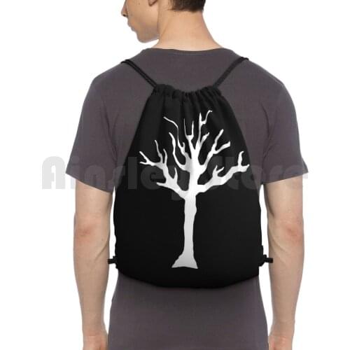 Xxxtentacion Tree Tattoo Design Backpack Drawstring Bags Gym Bag Waterproof Cool Fun Funny Man Mrs Xxx Tentacion
