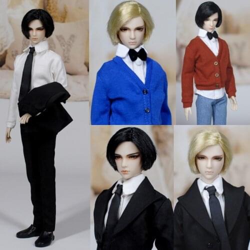 31cm 1/6 Scale Male Barbi Hand-Painted Makeup Prince Doll Full Set With Outfits OB27 Joints Body Model Toy Gift A0813