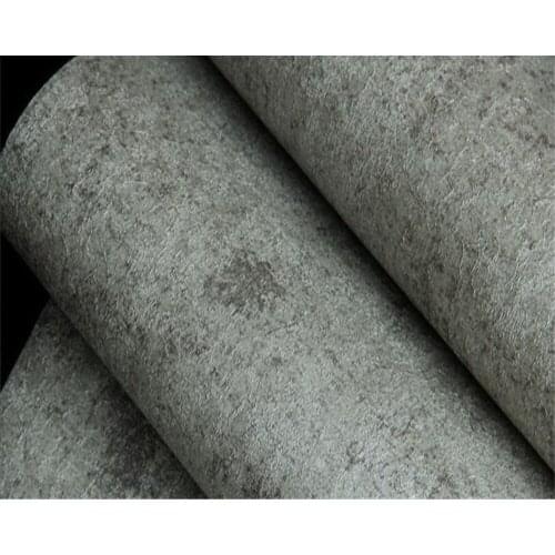 Beibehang Retro pure solid color 3d wallpaper imitation cement crack pattern leather clothing shop restaurant room wallpaper