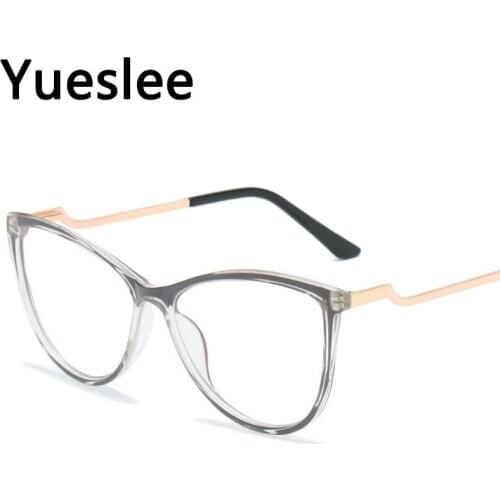 49754 Plastic Titanium Retro Round Anti Blue Light Glasses Frame Men Women Optical Fashion Computer Eyeglasses