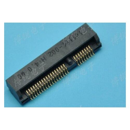 P-two minipcie 52p 3g wireless network card slot connector height 4.0 roll belt