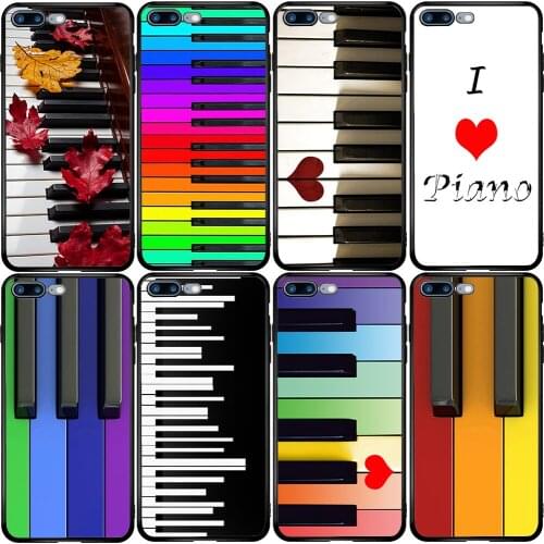 Phone Case for Xiaomi Redmi Note 9A 8 8T 7 6 7A 6A 5A 5 A1 A2 A3 Pro Max Plus Lite I love piano