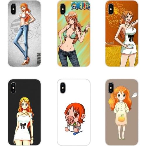 For Xiaomi Redmi 4A S2 Note 3 3S 4 4X 5 Plus 6 7 6A Pro Pocophone F1 anime One Piece Nami Accessories Phone Cases Covers