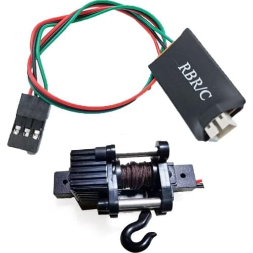 Winch 4 Channels Wireless Remote Controller for 1/12 1/16 WPL MN RC Car Spare Parts