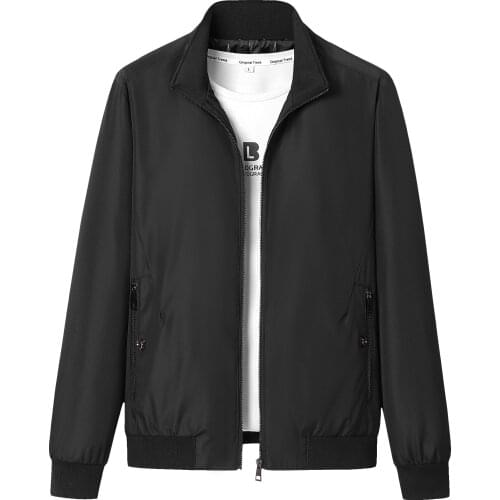 Men Clothing Plus Size 4XL 5XL 2021 Autumn New Mens Bomber Zipper Jacket Male Casual Streetwear Hip Hop Slim Fit Pilot Coat