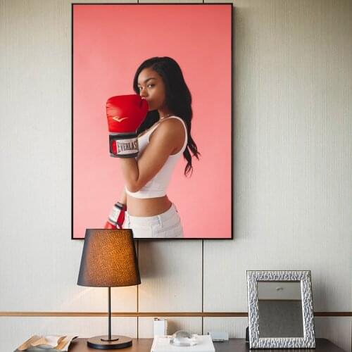 Athlete Sports Boxing And Skateboard And Tennis Exercise Posters And Prints Canvas Painting On Wall Art Picture Home Decoration
