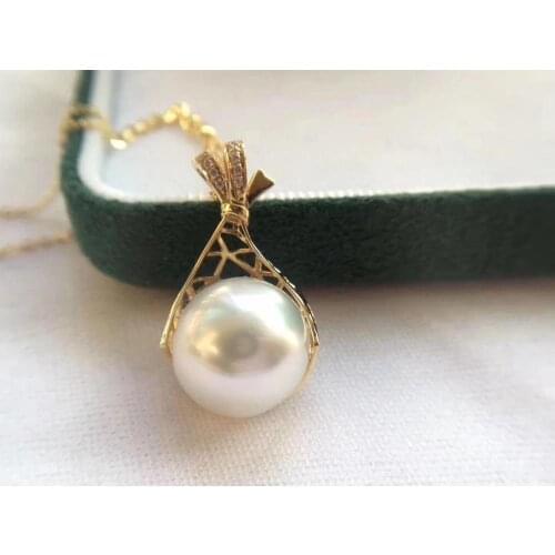 Charm Bride 925 Sterling Silver Pendant Setting Mounting Findings Accessories for Crystals Agate Pearls Corals Jade Stones Beads