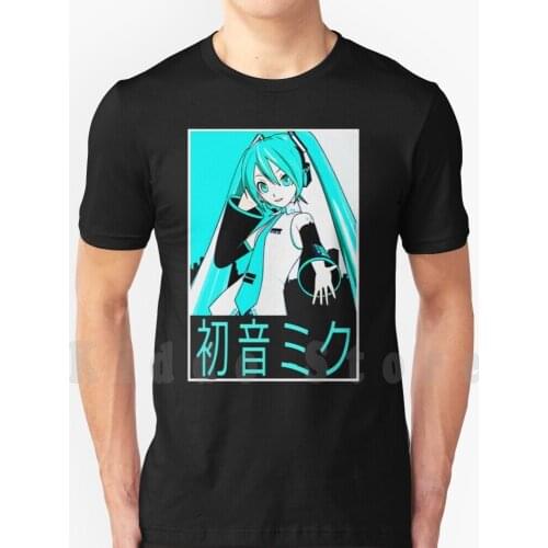 Poster Lightweight Fashion Vocaloid Anime T Shirt Cotton Men Diy Print Cool Tee Vocaloid Japanese Project Diva Rolling Girl