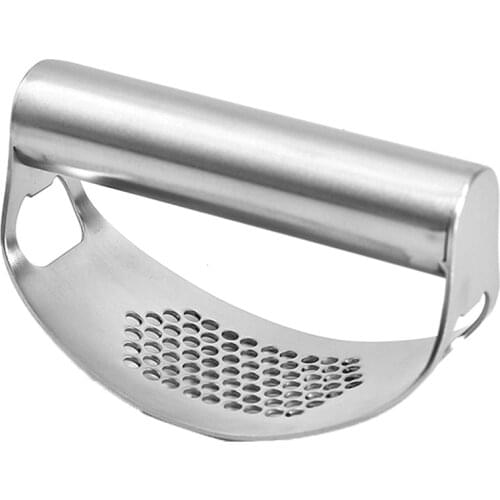 Stainless Steel Garlic Press Ring Garlic Press Manual Garlic Press Arc Garlic Press