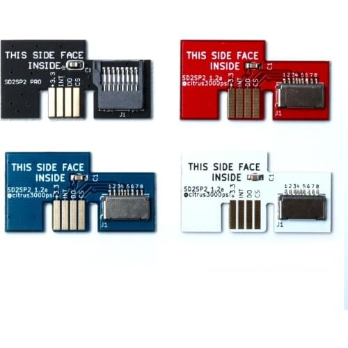 Professional Micro SD Card Adapter TF Card Reader for Nintend NGC Console SD2SP2 SDLoad SDL Adapter