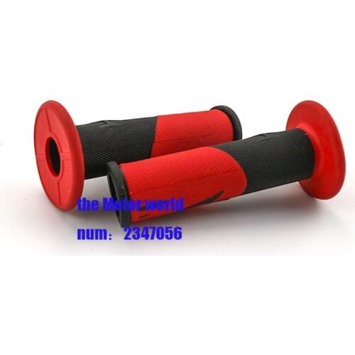 New Road Race 22mm Motorcycle Motorbike Handlebar Grips Handlebar Grip Medium Grey Compound Grips Pair