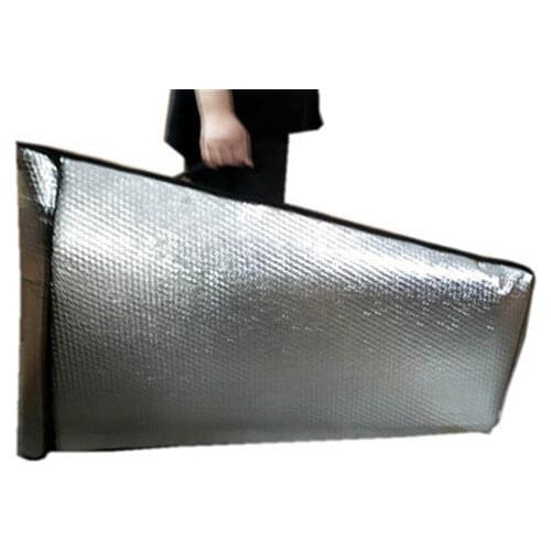 50x82x127cm Protection Wing Bag For 50cc Gas RC Airplane Silver NEW