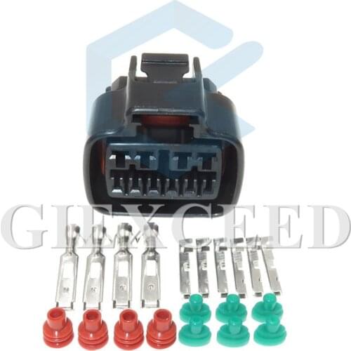 2 Sets 10 Pin 7223-6508-30 Waterproof Automotive Connectors Sealed Plug Female Socket For Auto Car Truck