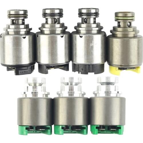 7pc Transmission Solenoids Kit Set 5 Speed Replacement For AUDI A6 A8 S4 S6 RS6 ZF1068298035, 5-SPEED Automatic Transmission