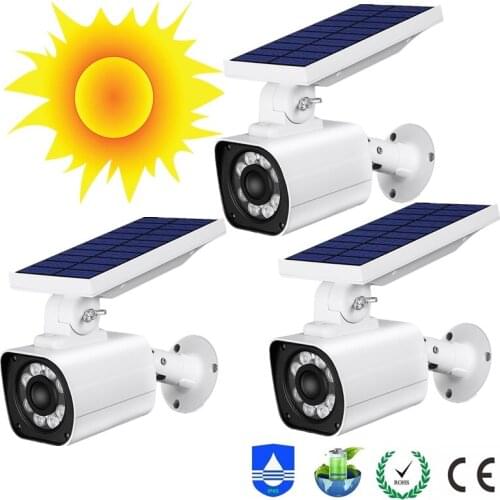 8LED Solar Light IP66 Waterproof Garden Solar Led Para Exterior PIR Motion Outdoor Preventive Monitoring Emergency Security Lamp