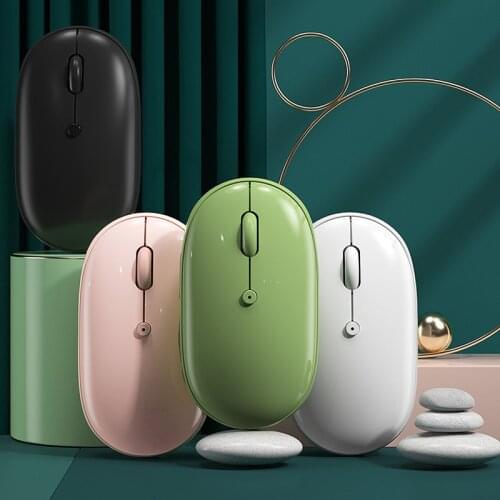 Rechargeable Wireless Mini Mouse For Macbook Xiaomi PC 1600DPI Silent Computer USB Mice Portable Optical Mause For Laptop PC