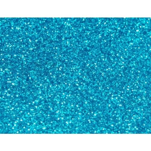Acrylic/PMMA 1-Sided Fine Glittering Color Sheets 3.0mm for Jewelries, Crafts, Art Works, Decoration - Sky Blue (CA8805)