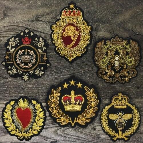 2PcsExquisiteEmbroiderySequinsbadgesclothing patchjacketApplique Decoration PatchesSewing Accessoriesbadges for Clothes