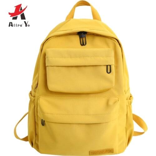 ATTRA-YO Women's Backpacks With Pockets