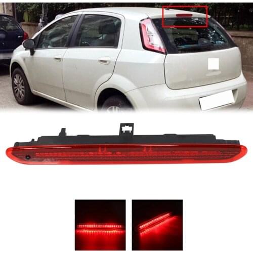 Car Third Brake Light LED High Brake Light Rear Tail Light for Fiat Grande Punto 05-12 Abarth Grande Punto 08-12