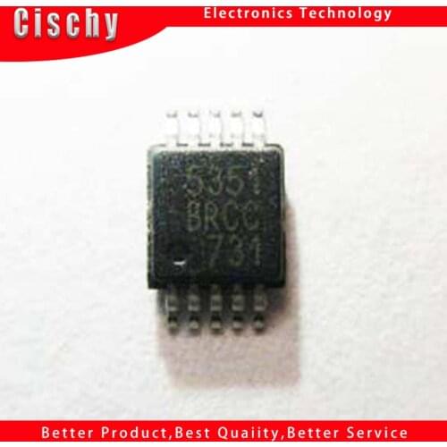 1pcs/lot SI5351A-A-GTR SI5351A-B-GTR SI5351 5351 MSOP-10 In Stock