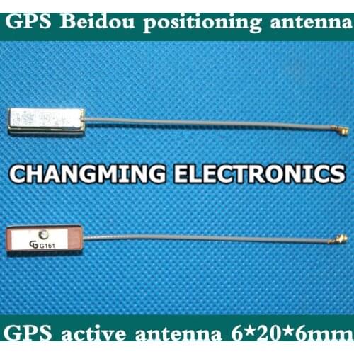 GPS Beidou positioning antenna 6*20*6mm GPS active antenna 21db Low power consumption(working 100% Free Shipping)1PCS