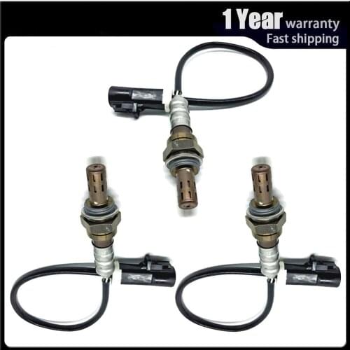 3pc O2 Oxygen Sensor Upstream Downstream For 1997-2000 Ford Ranger 3.0L 4.0L 1996 Ford Bronco 5.8L 1996 1997 F-150 F250 F350