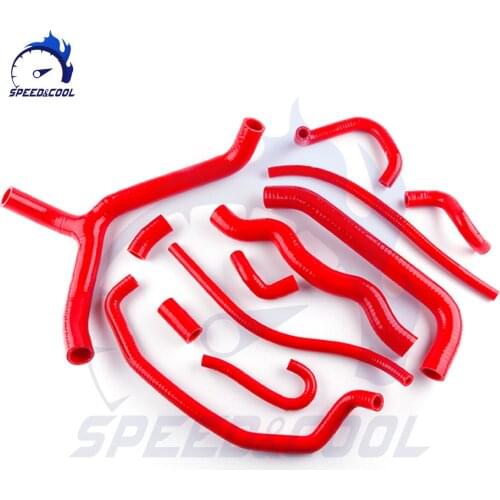 Silicone Radiator Coolant Hose Kit For Honda VFR800 02-08 2002 2003 2004 2005 2006 2007 2008