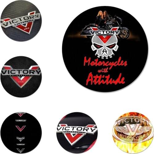 USA American Victory Motorcycles Logo Badge Brooch Pin Accessories For Clothes Backpack Decoration gift