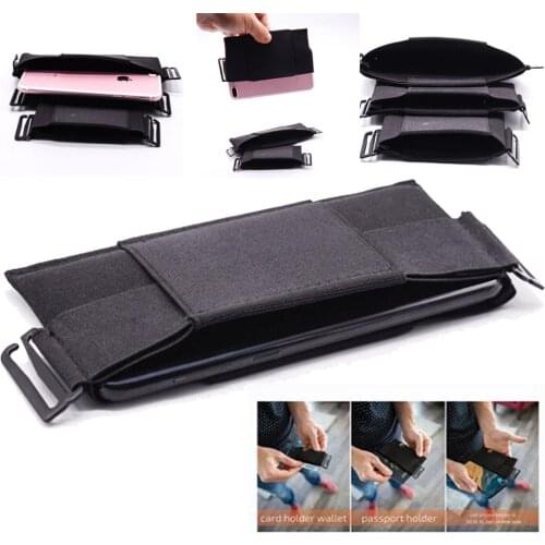 Invisible Wallet Elastic Sports Belt Bag Mini Card Phone Easy & Safe Holder Small Out Door Bag Pouch-Invisible Wallet Dropshipp