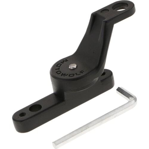 1Pc Motowolf Motorcycle Rearview Mirror Rotatable Extension Bracket Holder